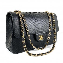 Chanel Flap Jumbo Phyton 3