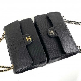 Chanel Flap Jumbo Phyton 3