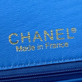 Chanel Mini Flap bag 1,55 Blue