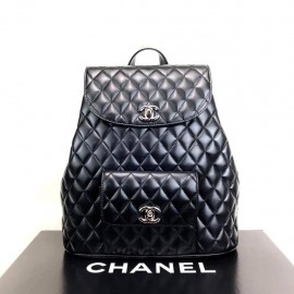 Chanel Vintage Backpack Capitone Gold