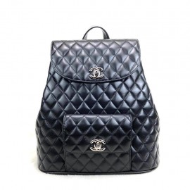 Chanel Vintage Backpack Capitone Gold