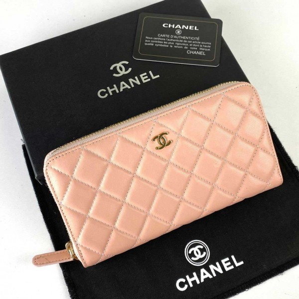 Chanel Zippy Wallet 19.5x10 Taan