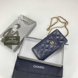 Chanel Compact Double Pouch With Chain phone case 