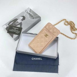 Chanel Compact Double Pouch With Chain phone case 