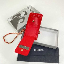 Chanel Compact Double Pouch With Chain phone case 