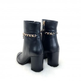 Chanel Block Heels Booties