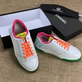 Chanel Multicolor Neon Trainers