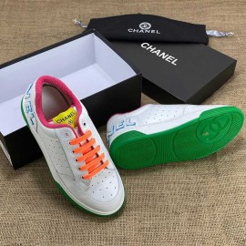 Chanel Multicolor Neon Trainers