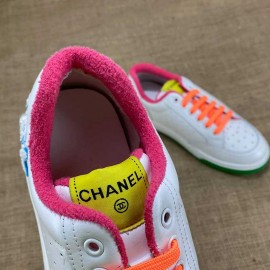 Chanel Multicolor Neon Trainers