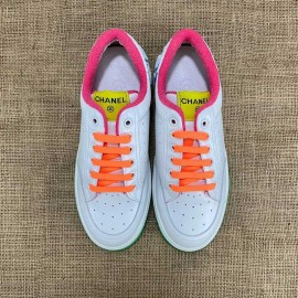 Chanel Multicolor Neon Trainers