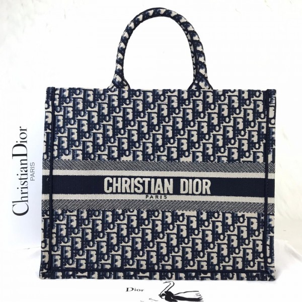 Christian Dior Book Tote Obliqu Bag Classic