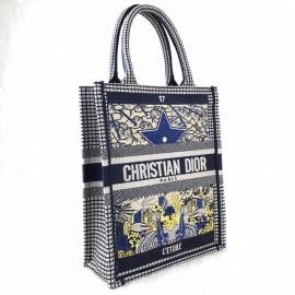 Christian Dior Vertical Book Tote Custom Limited