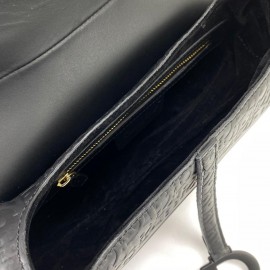 Christian Dior Saddle Embossed Calfskin Bag 