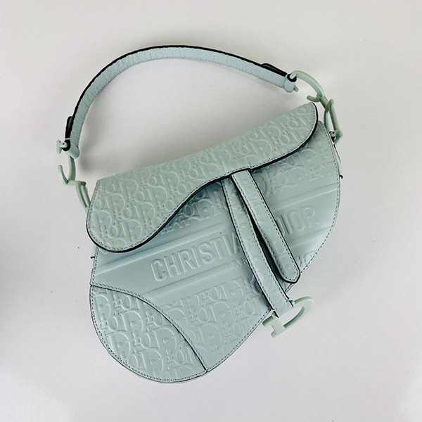 Christian Dior Saddle Embossed Calfskin Bag pn3