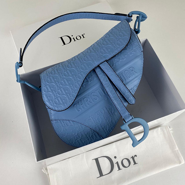 Christian Dior Saddle Embossed Calfskin Bag pn2