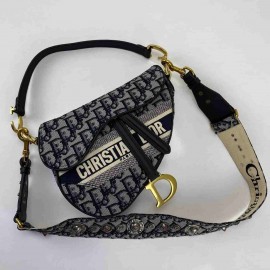 Christian Dior Oblique Saddle Bag 1