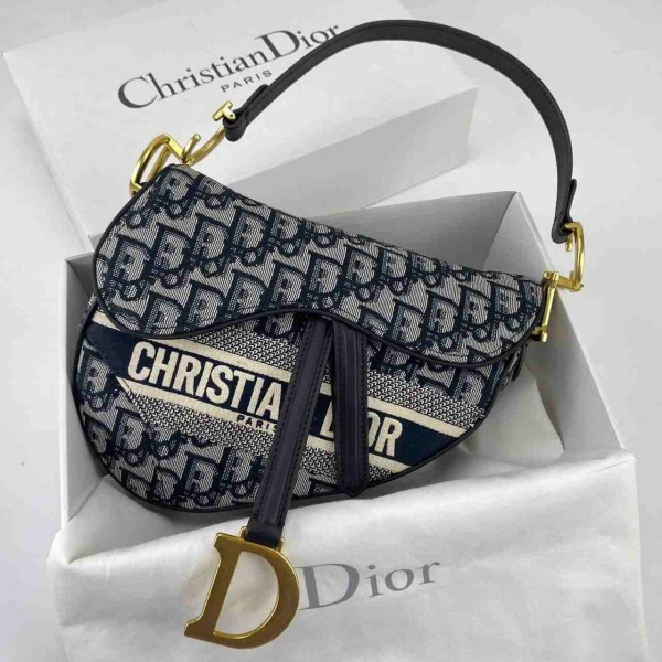 Christian Dior Oblique Saddle Bag 1