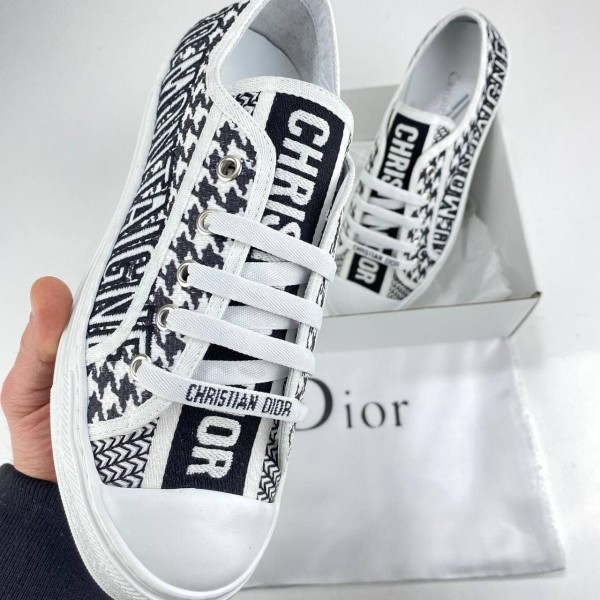 Christian Dior Walk's Dior Houndstooth Sneaker