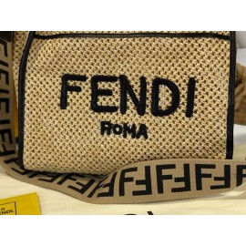 Fendi sunshine wicker bag 