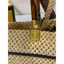 Fendi sunshine wicker bag 