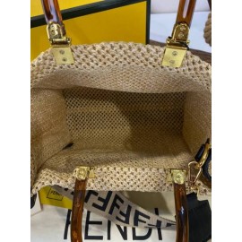 Fendi sunshine wicker bag 