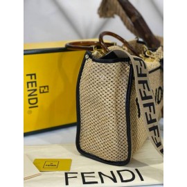 Fendi sunshine wicker bag 