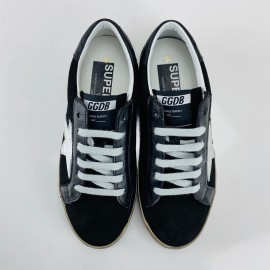 Golden Goose Super-Star 100% genuine leather women's sneaker Black