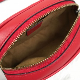 Gucci Belt Bag Genuine Leather Red