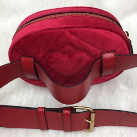 Gucci Belt Bag Velvet Red