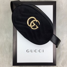 Gucci Belt Bag Velvet Black