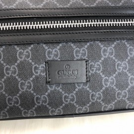 Gucci Courrier Signature Belt Bag Supreme Black