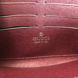 Gucci Imprime Zip-aroud Wallet Black Limited