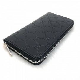 Gucci Imprime Zip-aroud Wallet Black