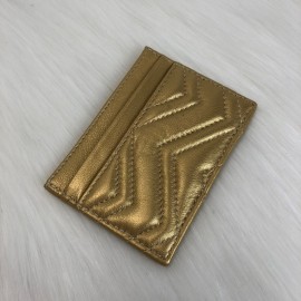 Gucci Marmont Card Holder Yellow