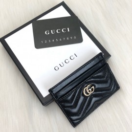 Gucci Marmont Card Holder Black