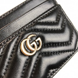 Gucci Marmont Card Holder Black