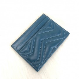 Gucci Marmont Card Holder Turquoise