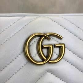 Gucci Marmont Messenger Bag Off White