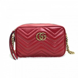 Gucci Marmont Messenger Bag Red