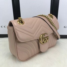 Gucci Marmont Powder Rose Genuine Leather