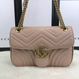 Gucci Marmont Powder Rose Genuine Leather