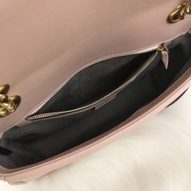 Gucci Marmont Powder Rose Genuine Leather