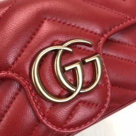 Gucci Nano Marmont Red