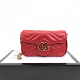 Gucci Nano Marmont Red