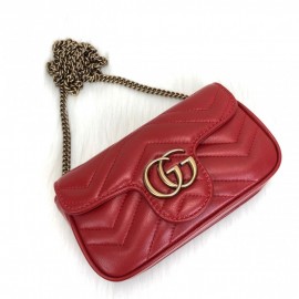 Gucci Nano Marmont Red