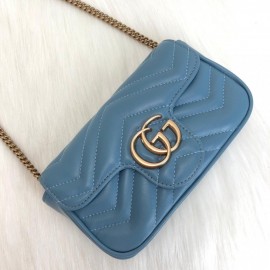 Gucci Nano Marmont Blue