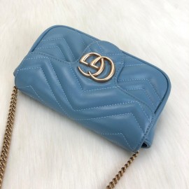 Gucci Nano Marmont Blue