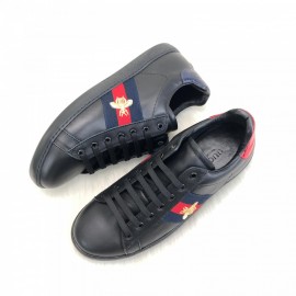 Gucci Sneaker Men Black Bee