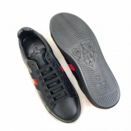 Gucci Sneaker Men Black Bee