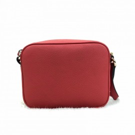 Gucci Soho Disco Bag Genuine Leather Red